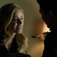 “Perfect.” Cassie (Amanda Schull) and Aaron (Noah Bean) mark time. (Syf)